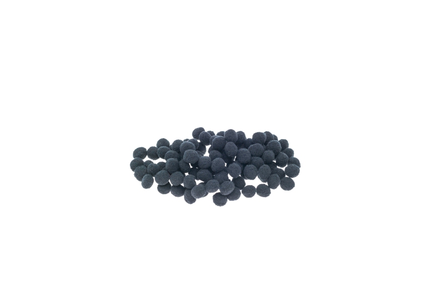 Pompony czarne 10mm POM30 Brewis